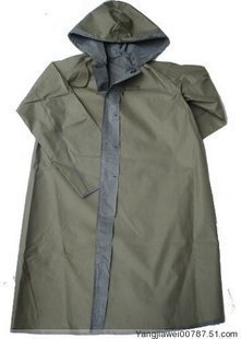 Old fashioned 9 3517 raincoat with sleeves one piece raincoat motorcycle raincoat long raincoat