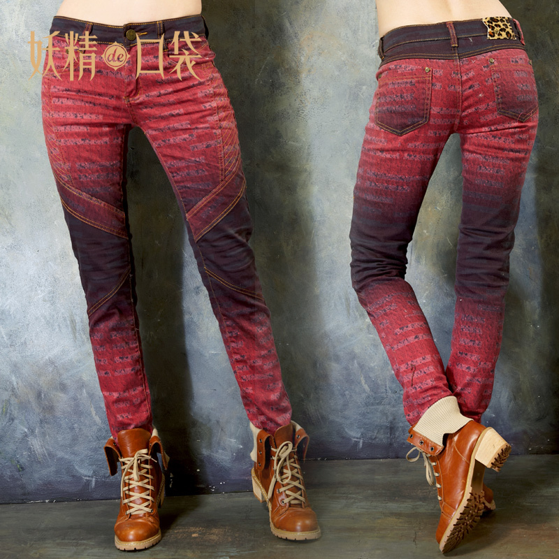 Old fashioned ELF SACK autumn limited edition vintage jeans autumn and winter
