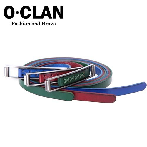 OLDCLAN Free Shipping wholesale + genuine Cow Leather waist Belt for men + Lady Fashion designer Belt hot gift box FGB0118031