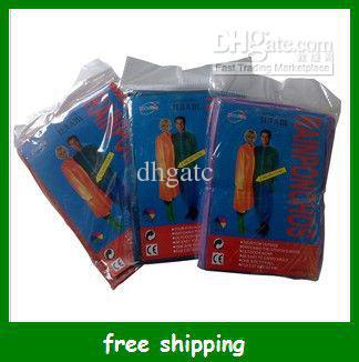 one-time raincoat disposable rainwear slicker mackintosh travel necessary gifts fast Free Shipping