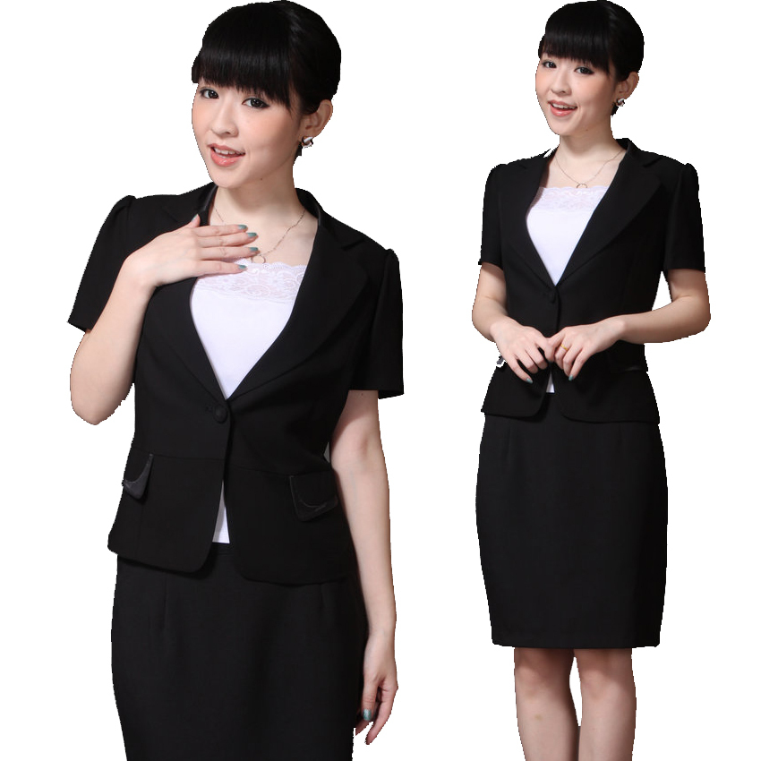 Only jacket Xf1289 work wear summer white-collar suits uniform formal