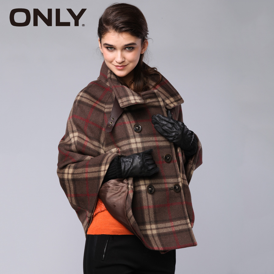 Only suede knitted patchwork women's medium-long leather gloves black 112479003010