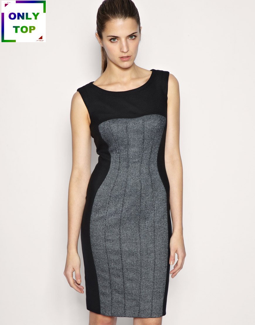 [Only Top] New Arrival Women's fashion brand Dress Sexy New Vest evening Fancy party Dresses(933) UK Size 8-16