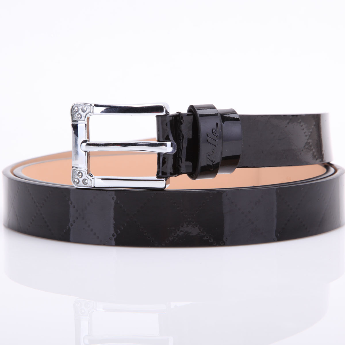only wholesale belts fashion strap genuine leather cowhide women's strap belt black f0807 100% genuine leather belt