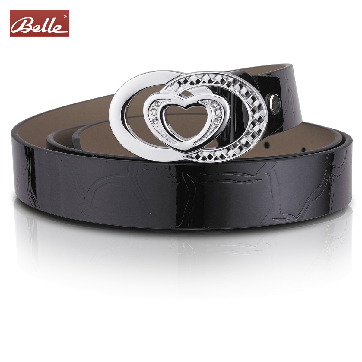 only wholesale belts fashion strap genuine leather cowhide women's strap dcrv plate buckle black f0805 100% genuine leather belt