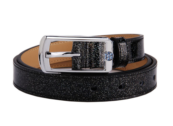 only wholesale belts fashion strap women's genuine leather belt cowhide pin buckle black f0837 100% genuine leather belt