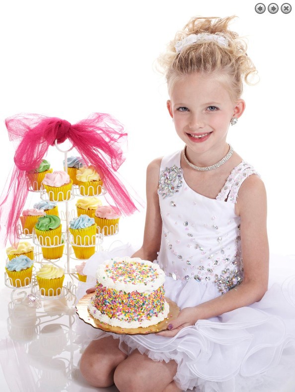 Organza Cupcake Pageant Dress