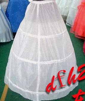 Oriental red wedding accessories 3 ring wire pannier wedding panniers dress yarn