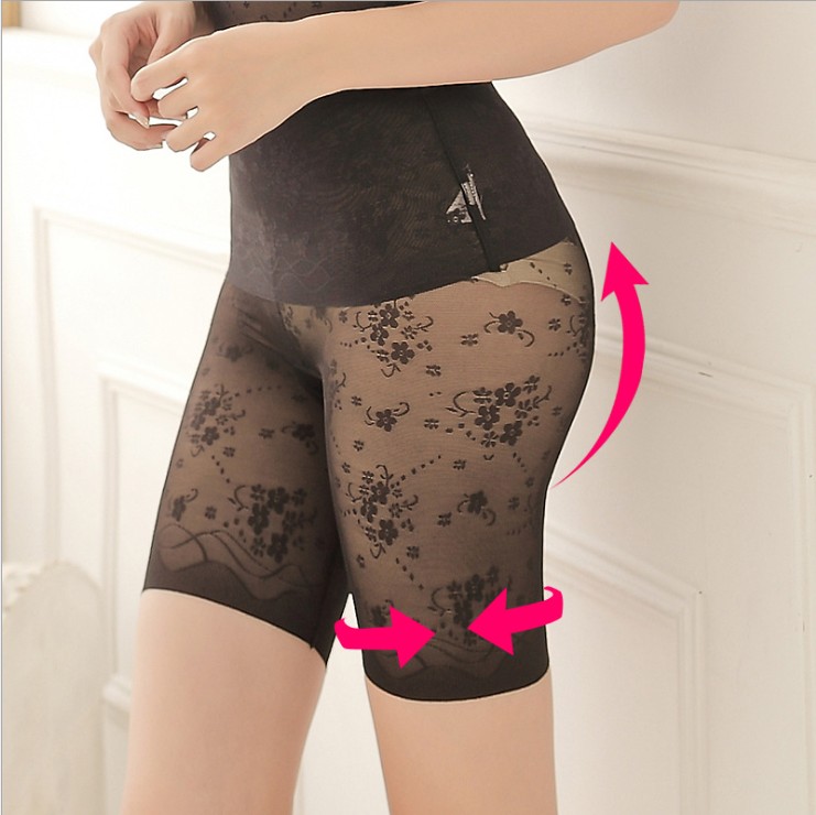 Original high waist summer net fabric breathable body shaping trunk abdomen drawing thin waist slimming beauty care body shaping