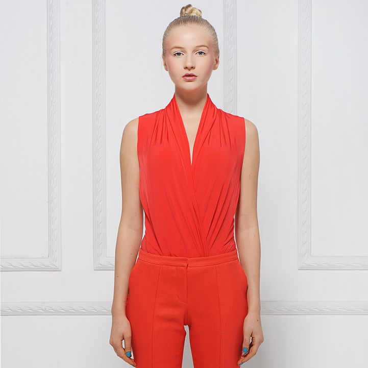 otto Brand Madonna fashion Zkb63 118 ! g high quality fashion knitted sleeveless vest jumpsuit sexy top 2013