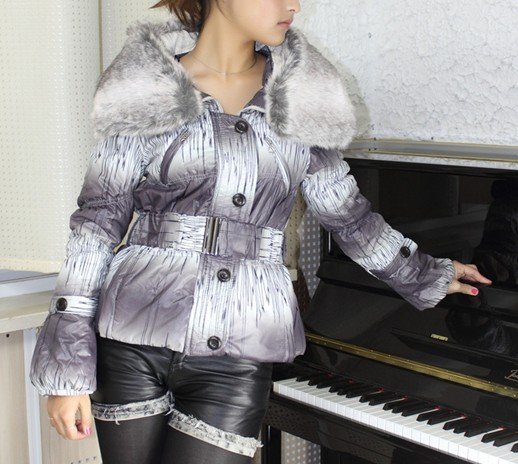 OUT STOCK LD-090 Fashion Women's Winter Warm leopard Parkas thicken Jackets Coat 2012 Hot Sell Free Shipping 5colors XXXXL