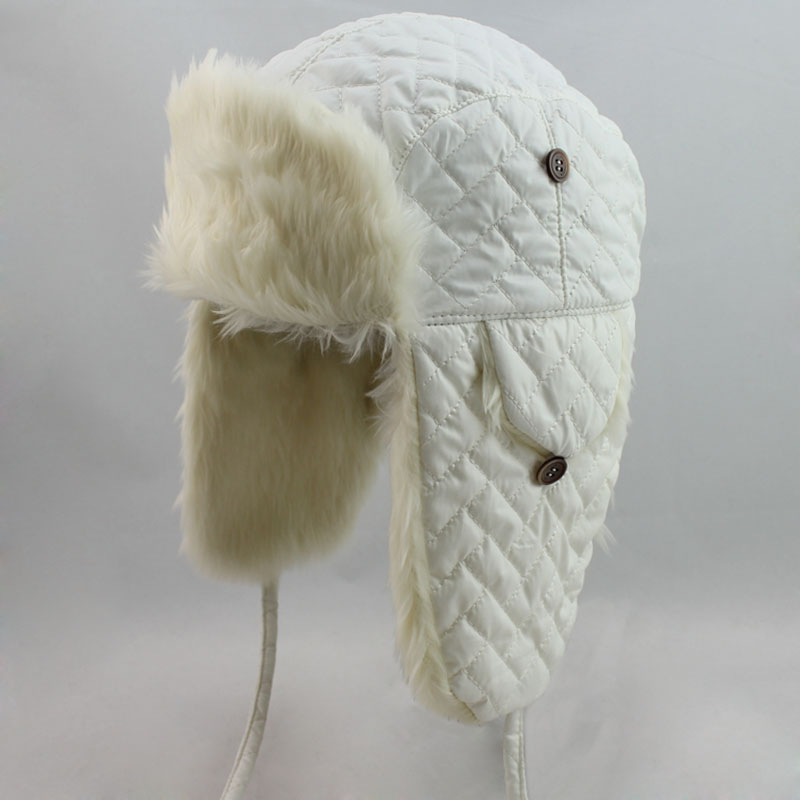 Outdoor hat down ear protector cap winter leifeng cap thermal winter snow cap
