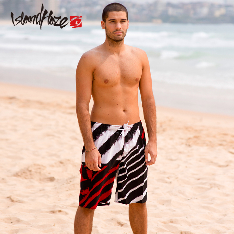 Outdoor male swimwear quick-drying beach pants male loose shorts swimming pants plus size islandhaze