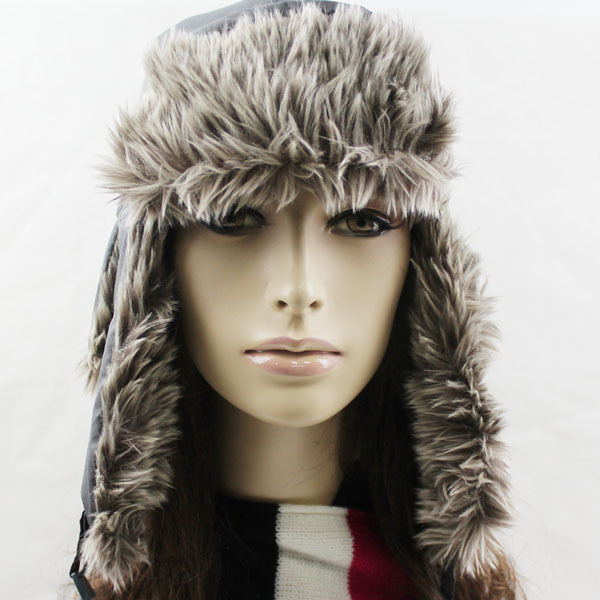 Outdoor thermal lei feng hat thickening wool winter warm hat windproof hat