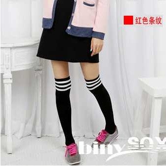 Over The Knee Socks Thigh High Cotton Stockings Thinner 5 Colors for Selection free shopping 0405