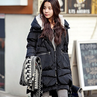 overcoat maternity cotton-padded jacket thickening medium-long casual personality tooling maternity 1 shop