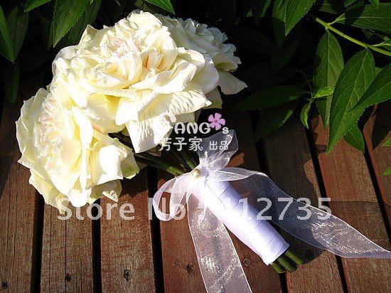 Oversized Rose Bridal Hand Flower/Wedding Throw Bouquet/Photography Props/Simulation Flower