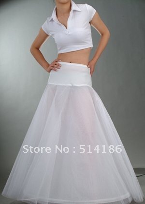 P007  Cheapest shipping ONE  HOOP WITH TULL  PETTICOAT