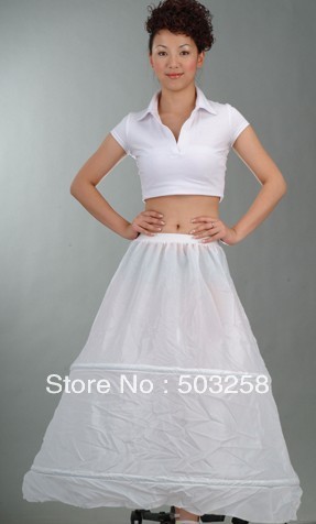 P1 Customized high quality wedding dress petticoat
