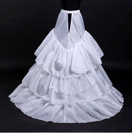 p14 Free shipping 3-layer Wedding Bridal train Dress big Petticoat Crinoline Wedding Accessories