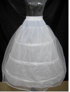 p5 Free shipping three Hoop Wedding Bridal Dress Petticoat  Crinoline Wedding Accessories