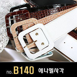 P65 accessories fashion beautiful serpentine pattern square-fashion belt faux leather belt women's all-match cummerbund