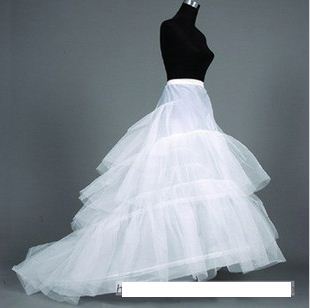 p9 Free shipping hoop train Wedding Bridal Dress Petticoat  Crinoline train Wedding Accessories
