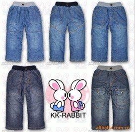 Packet mail, children's foreign trade fair young children's children's wear jeans pants wholesale (age 2 6 years of 5 PCS/lot)