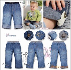 Packet mail, children's foreign trade fair young children's children's wear jeans pants wholesale (age 2 6 years of 5 PCS/lot)