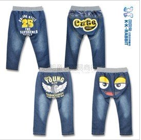 Packet mail, sell like hot cakes style, the children's clothing cowboy haroun pants wholesale (size: 3 Y to 7 Y, 5 PCS/LOT)