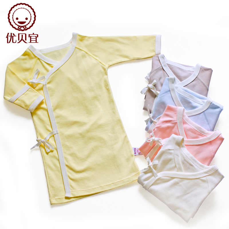 Pajamas 2013 spring infant 100% cotton robe baby straps sleepwear 5213