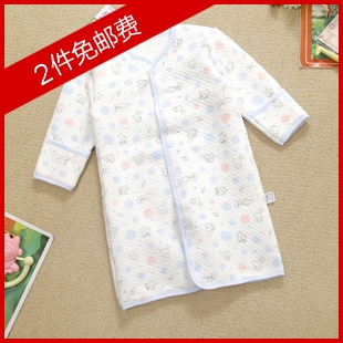 Pajamas Winter 2013 New Hot-selling male thermal robe autumn and winter 100% cotton thermal clothes baby sleepwear