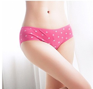 Panties female bamboo fibre plus size sexy triangle 100% cotton 100% leak-proof physiological pants cotton