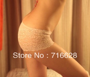 Panties-Free shipping  Women's Sexy Bud silk comfortable corners Underwear   Variety of color
