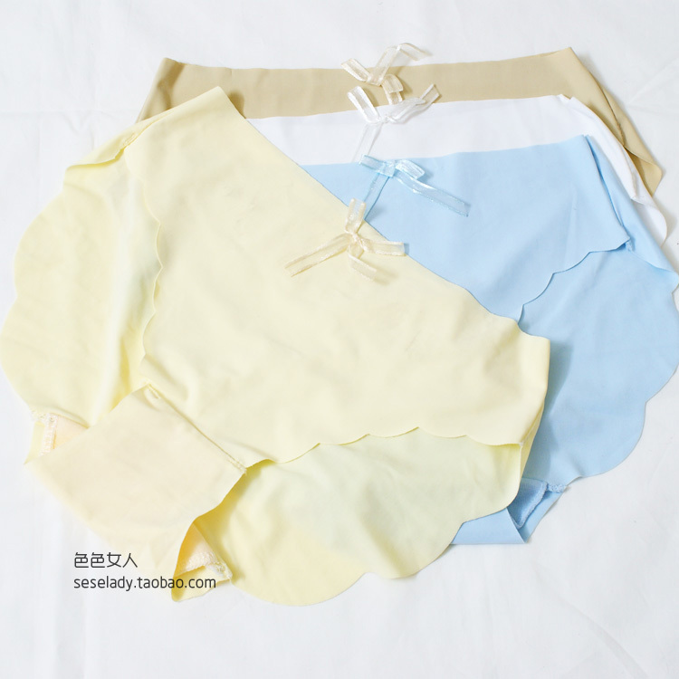 Panties panty one piece type low-waist seamless super soft panties seamless trigonometric panties sexy underwear