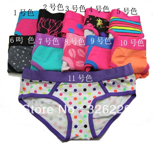 Panties women's trigonometric 100% cotton mm plus size panties wide slim hip