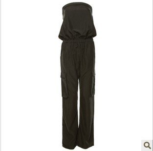 pants  Summer new fashion loose Bra tooling piece pants (black)  free shipping