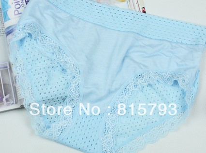 Panty briefs fashion sexy lace mid waist seamless butt-lifting woman underwear