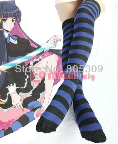 Panty & Stocking with Garterbelt blue and black socks JP65