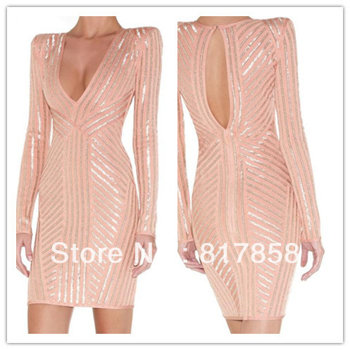 Particular Style Ladies Bandage Dress Party Dress  HL626