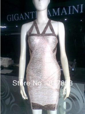 Particular Style Ladies Bandage Dress Party Dress  HL645