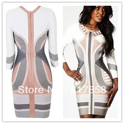 Particular Style Ladies Bandage Dress Party Dress  HL658