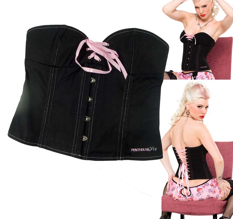 Penthouse corset short design shapewear tube top 100% bone clothing cotton basic shirt k1-129