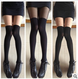 Perfect splicing show thin false thigh stockings pantyhose silk stockings