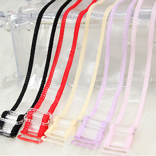 Personality overlock transparent scrub underwear belt double-shoulder shoulder strap pectoral girdle