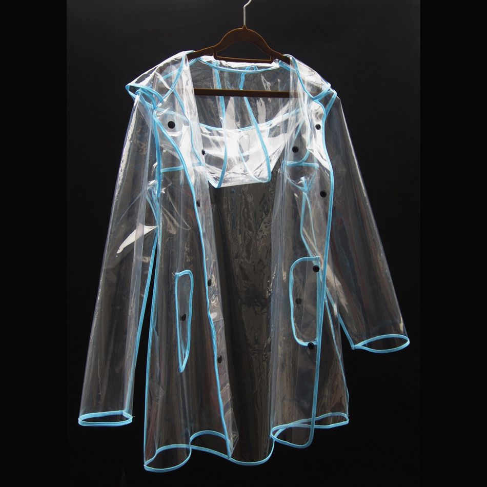 Personalized fashion adult split raincoat male Women transparent loading invisible trench ride electric bicycle poncho