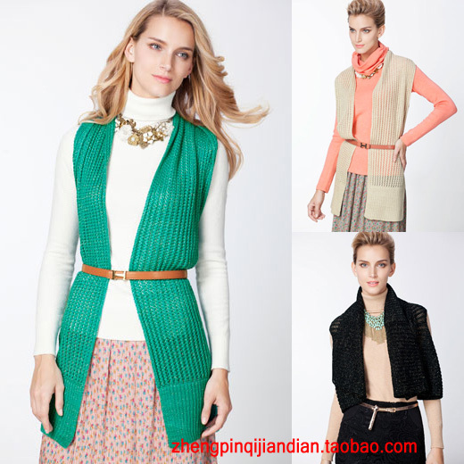 Personalized MOONBASA magicaf fashion tie sweater vest sleeveless sweater female