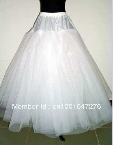 Petticoat Beautiful 3-Layers Tulle Hoopless good price and high quality no bone