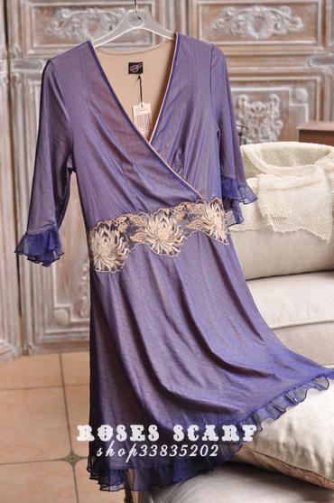 Pff dr1 sh gold series of elegant nightgown small clothing