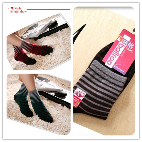 Phalanger women's 100% cotton socks sports socks comfortable jacquard socks b240